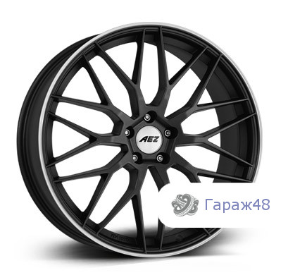 AEZ Crest R17 / 7.5J PCD 5x114.3 ET 48 ЦО 71.6 Литые Графит матовый с полированным ободом